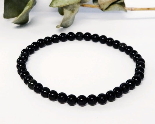 Black Obsidian Ankle Bracelet